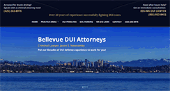 Desktop Screenshot of bellevueduilawyers.com